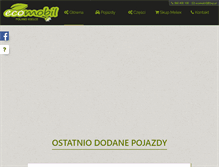 Tablet Screenshot of ecomobil.pl